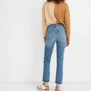 MADEWELL Classic Straight Jeans in Nearwood Wash